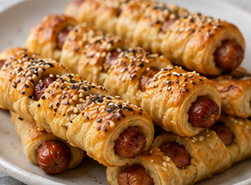Sosisli Milföy Çubukları