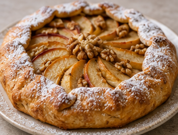 Tahinli Elmalı Galette
