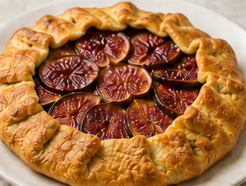 Taze İncirli Galette