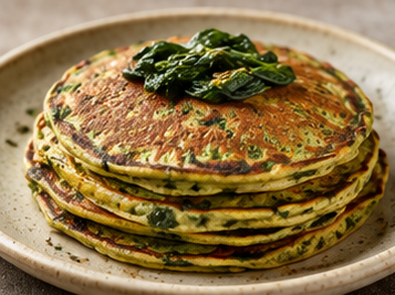 Ispanaklı Pancake