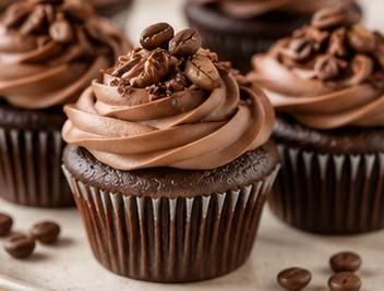 Kahveli Cupcake